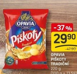 Piškoty Opavia
