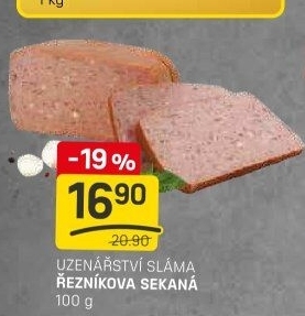 Řezníkova sekaná Sláma