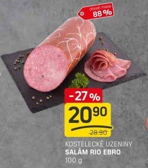 Salám Rio Ebro Kostelecké uzeniny