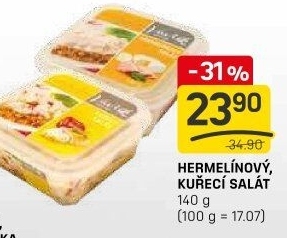 Salát hermelínový Lahůdky Vavřík