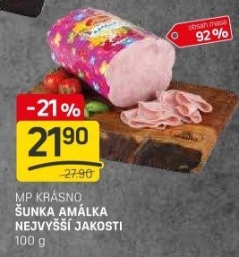 Šunka Amálka nejvyšší jakosti Krásno