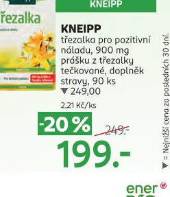 Doplněk stravy Třezalka Kneipp