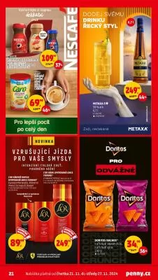 akční leták Penny Market 21.11.2024-27.11.2024