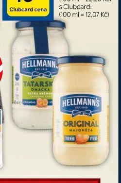Hellmann's Majonéza Originál / Tatarská Omáčka