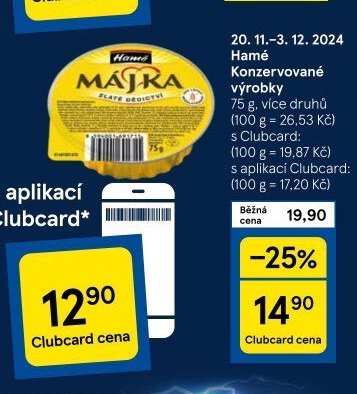 Hamé Konzervované výrobky