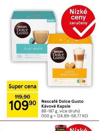 Nescafé Dolce Gusto Kávové Kapsle
