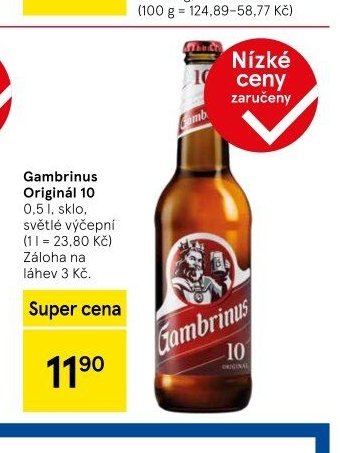 Gambrinus Originál 10