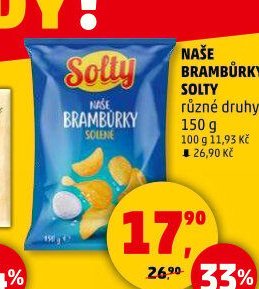 Naše brambůrky Solty