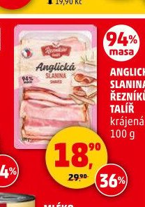 Anglická slanina Řezníkův talíř