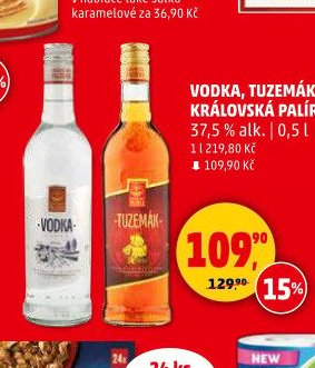 Vodka, Tuzemák Královská palírna