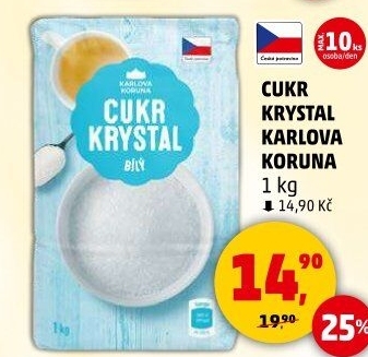 Cukr krystal Karlova Koruna