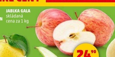 Jablka červená Gala