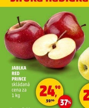 Jablka Red Prince