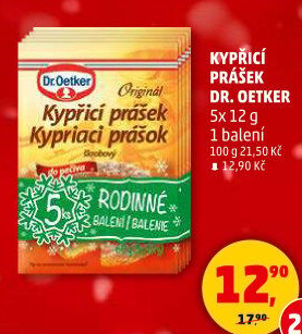 Kypřicí prášek Dr. Oetker