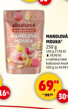Mandlová mouka Allnature