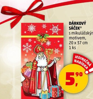 Mikulášský sáček / taška