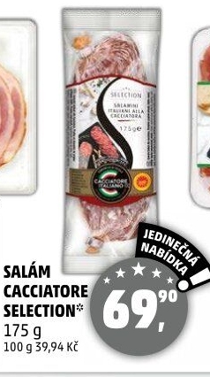 Salám Cacciatore Selection