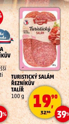 Salám turistický Řezníkův talíř