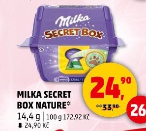 Secret box Milka