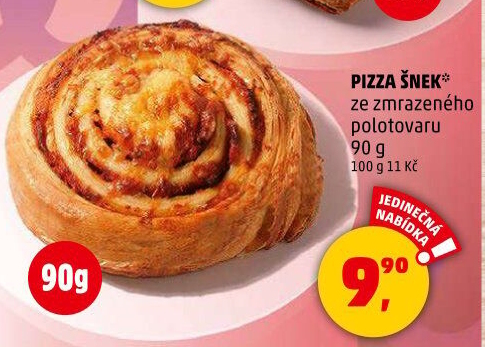 Šnek se slanou náplní Fornetti