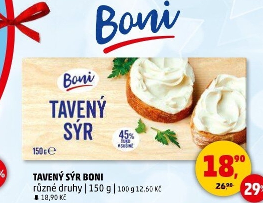 Sýr tavený Boni
