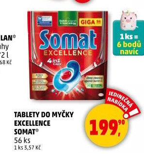 Tablety do myčky Excellence Somat