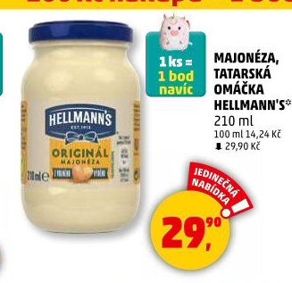 Tatarská omáčka Hellmann'