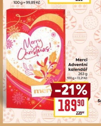 Merci Adventní kalendář