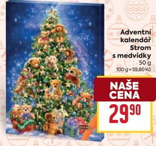 Adventní kalendář Chocoland