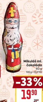 Čokoládový Mikuláš