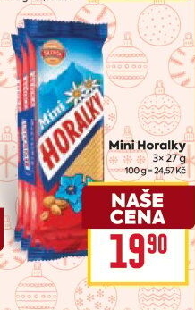 Oplatky Horalky Sedita