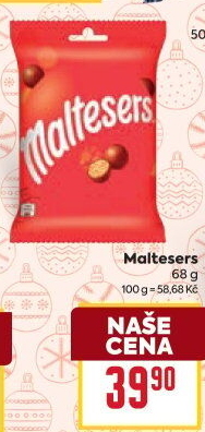 Pralinky čokoládové Maltesers