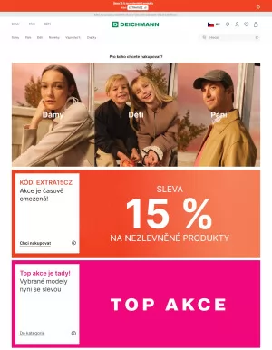 akční leták DEICHMANN 20.11.2024-26.11.2024