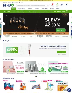 akční leták BENU Lékárna 20.11.2024-26.11.2024