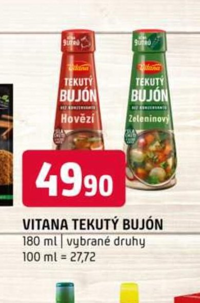 VITANA TEKUTÝ BUJÓN