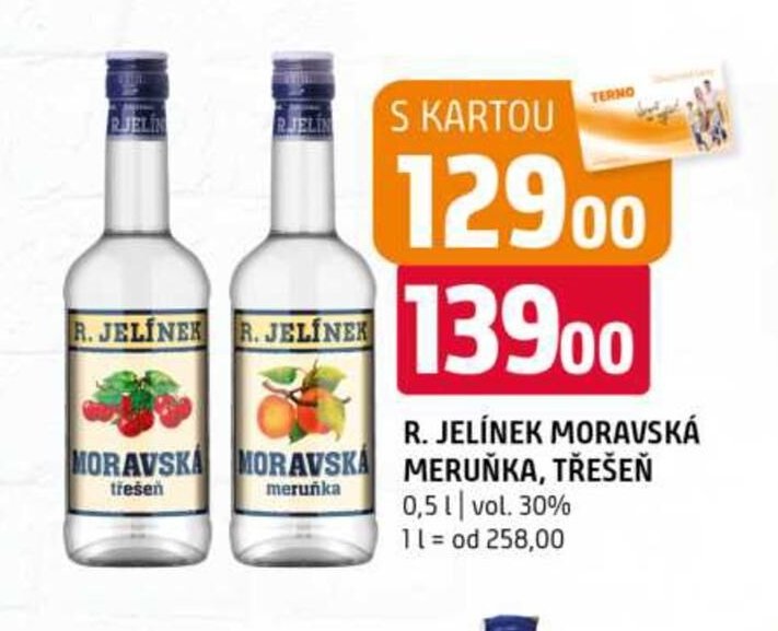 R. JELÍNEK MORAVSKÁ MERUŇKA, TŘEŠEŇ