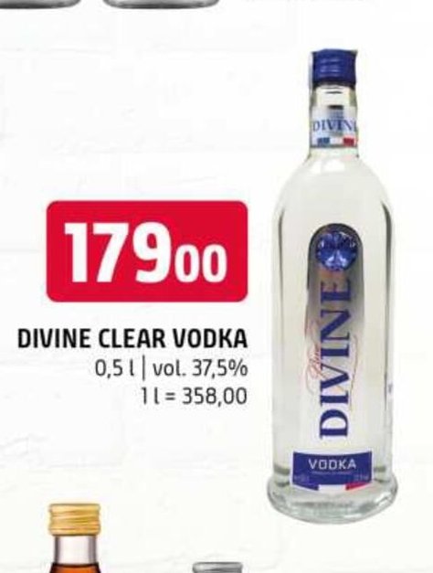 DIVINE CLEAR VODKA