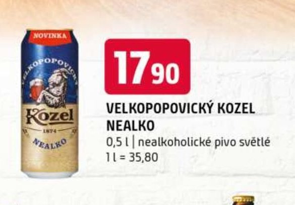 VELKOPOPOVICKÝ KOZEL NEALKO