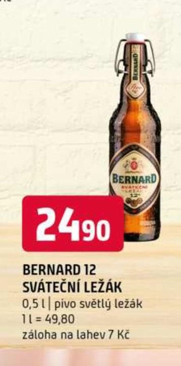 BERNARD 12 SVÁTEČNÍ LEŽÁK