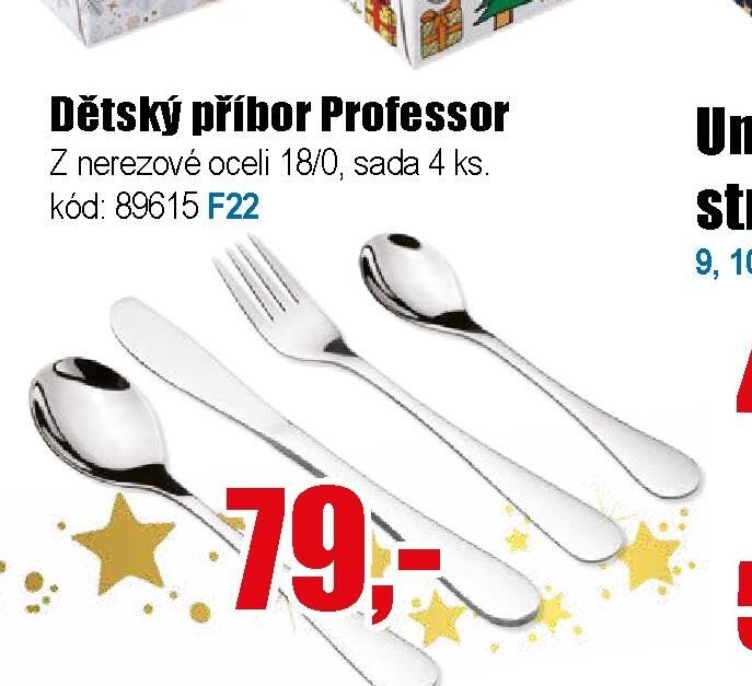 Dětský příbor Professor