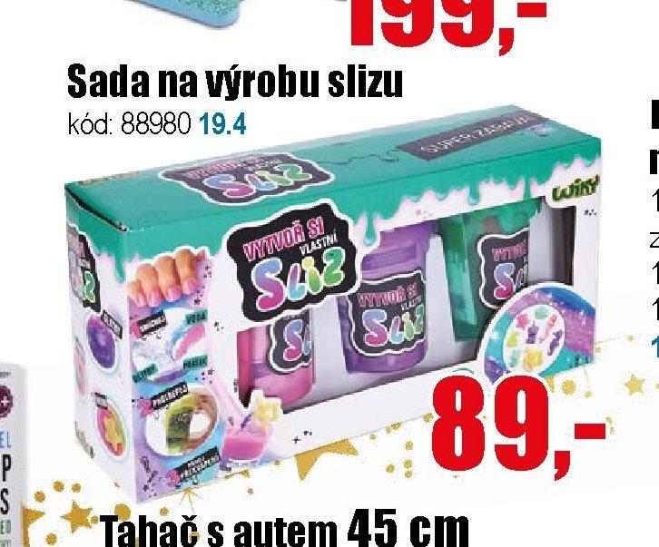 Sada na výrobu slizu
