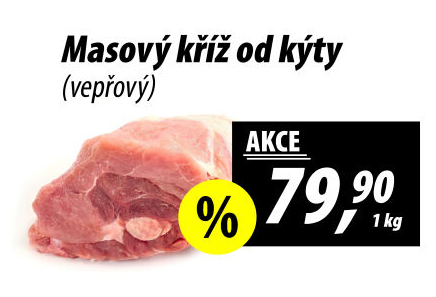 Masový kříž od kýty vepřový