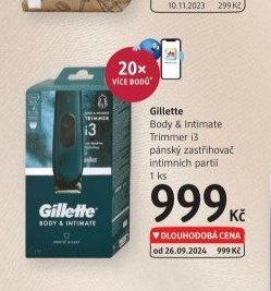 Gillette Body & Intimate Trimmer