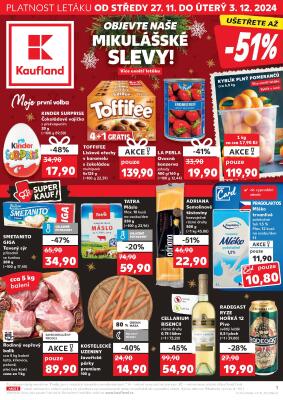 akční leták Kaufland 27.11.2024-3.12.2024