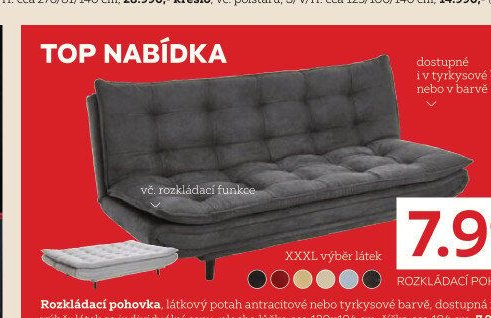 rozkládací pohovka