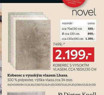Koberec s vysokým vlasem Lhasa