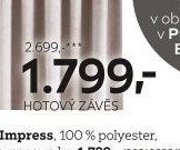 Hotový závěs Impress