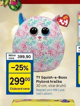 TY Squish-a-Boos Plyšová hračka