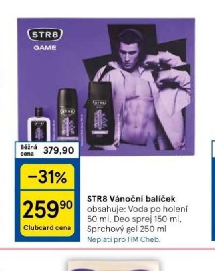 STR8 Vánoční balíček