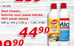 Čistič tekutý krém Classic Real